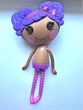 Lalaloopsy Storm E. Sky 12" Doll MGA 2020 Purple Hair No Outfit Collectible